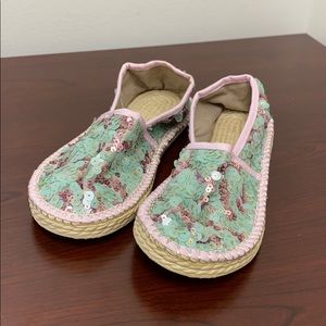 Bobbie Brooks Tommy Sequin Slip On Shoes Girl 2